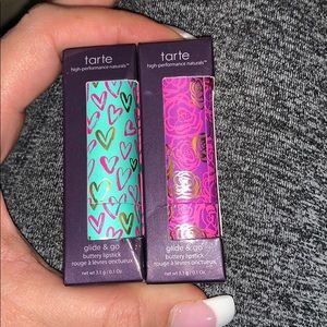 Two tarte glide and go buttery lipstick